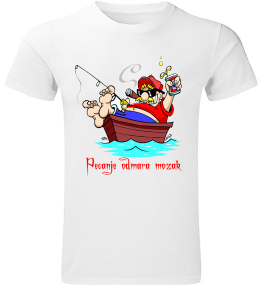 Majice sa stampom natpisom slikom/Lovci i ribolovci/pecanje odmara.jpg